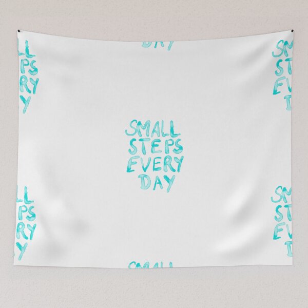 Item preview, Positive Quote - Small Steps Every Day designed and sold by Shalini Bisht.