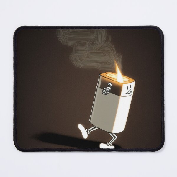 Item preview, trash can on fire running designed and sold by mrkristof47.