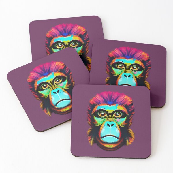 Item preview, Monkey in colours designed and sold by portokalis.