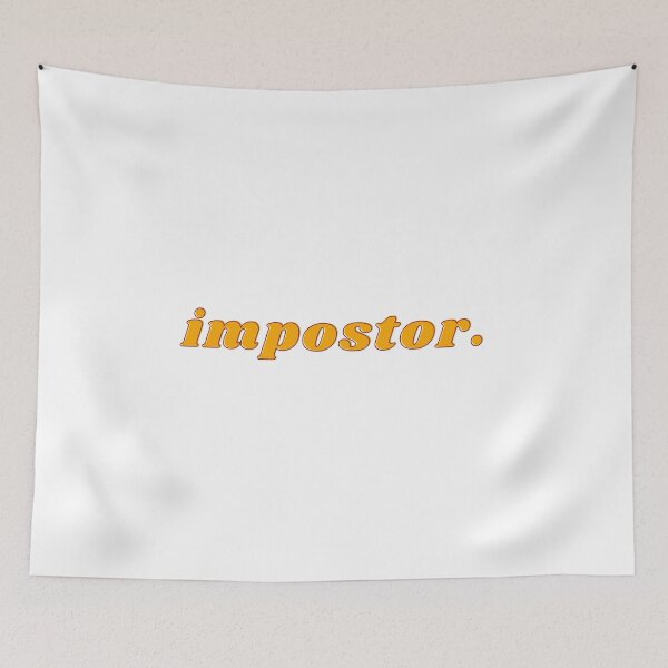 Item preview, Impostor Meme Text Design designed and sold by St3fy.