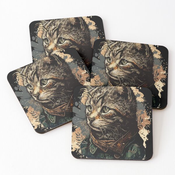 Item preview, Cool Anthropomorphic Kitty Cat Young Kitten Design designed and sold by Xx4thseasonxX.