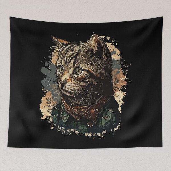 Item preview, Cool Anthropomorphic Kitty Cat Young Kitten Design designed and sold by Xx4thseasonxX.