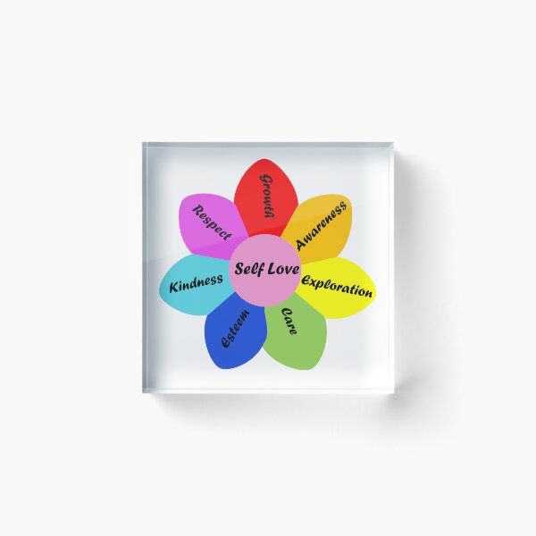 Item preview, Self love rainbow color design designed and sold by Pixtela ..