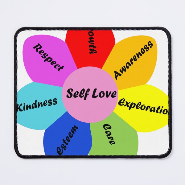 Item preview, Self love rainbow color design designed and sold by Pixtela ..