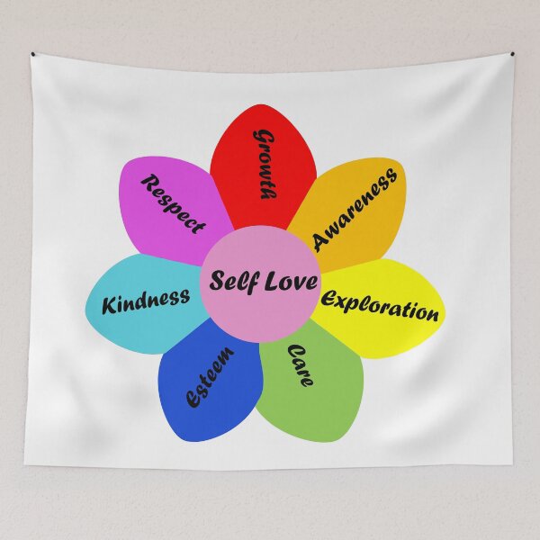 Item preview, Self love rainbow color design designed and sold by Pixtela ..