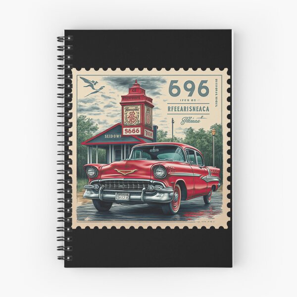 Item preview, Postage Stamp - Old school Cadi designed and sold by PurpleHydrogen.