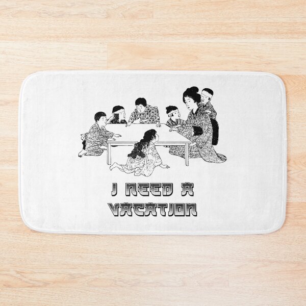 Item preview, 'I Need a Vacation' - Parenting Designs for T-shirts, stickers and other accessories designed and sold by Ridiculam Toga.