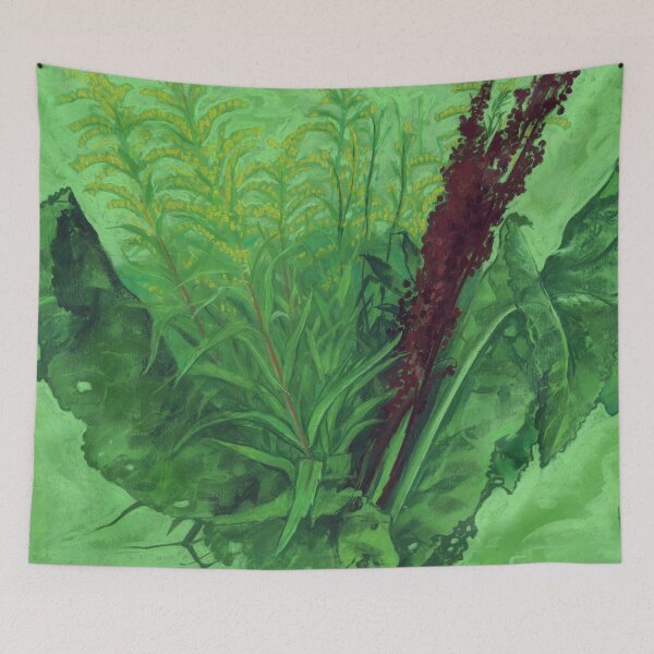 Item preview, Greenery, Summer Herbs, Floral Pastel  designed and sold by Julia Khoroshikh.