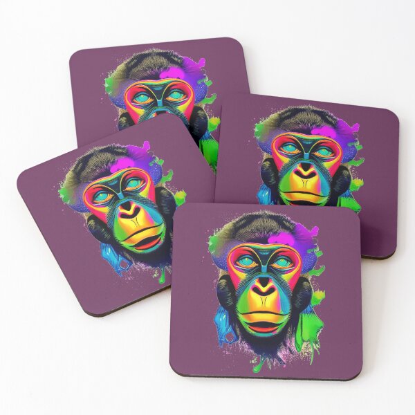 Item preview, Monkey in colours designed and sold by portokalis.