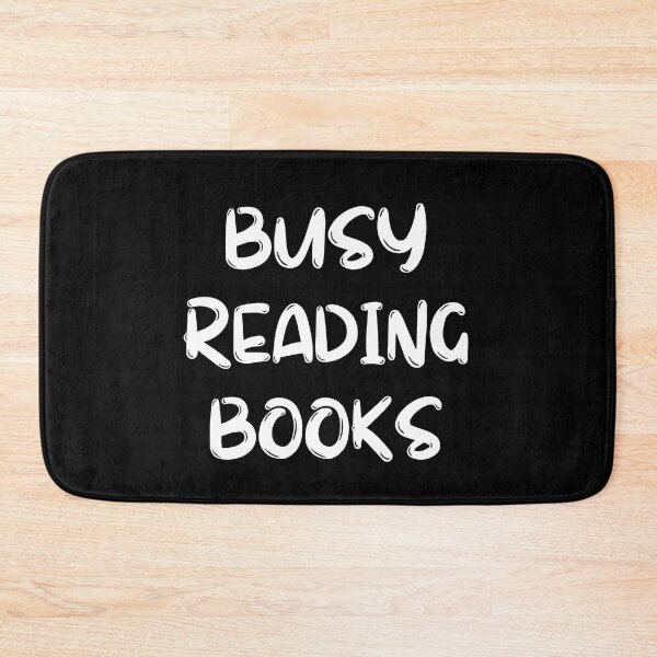 Item preview, busy reading books designed and sold by TomorrowQuotes.
