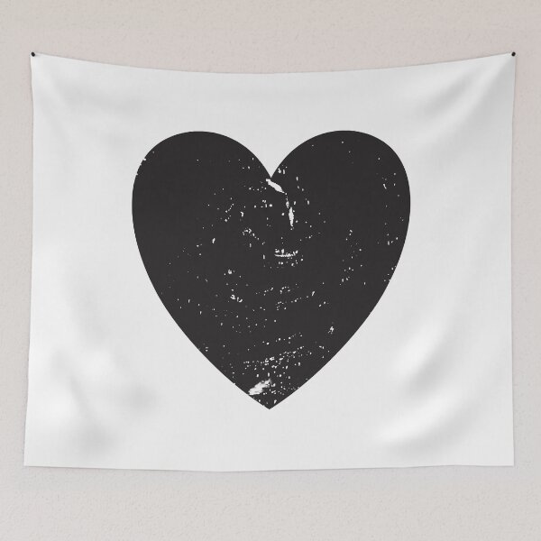 Item preview, Valentines day Black and White Heart designed and sold by Innet.