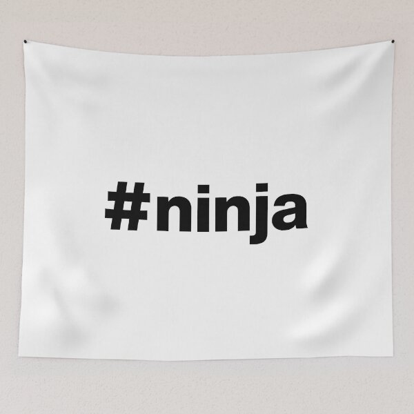 Item preview, Hashtag ninja designed and sold by ArtIsParty.