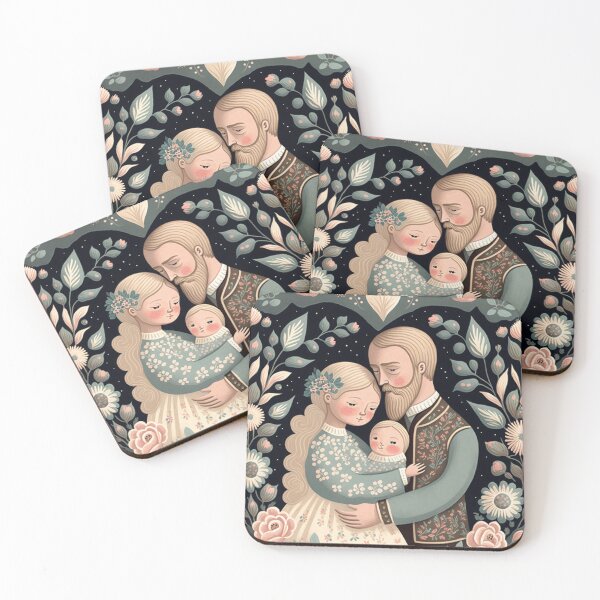 Item preview, Happy family with a child designed and sold by WintBloom.