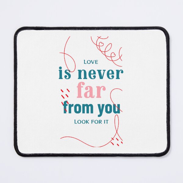Item preview, Love is never far from you tshirt designed and sold by Eugenie974.