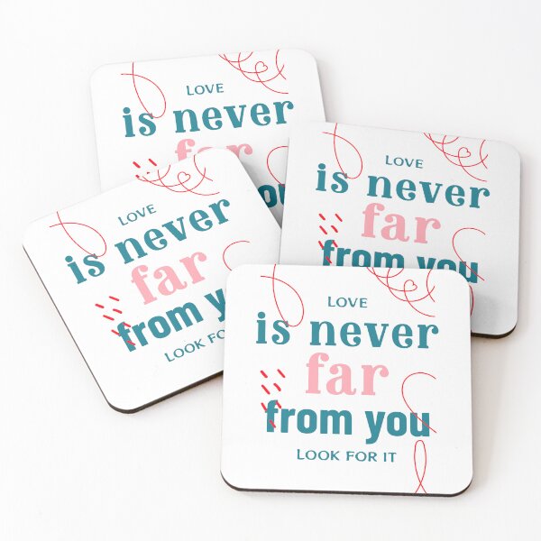 Item preview, Love is never far from you tshirt designed and sold by Eugenie974.