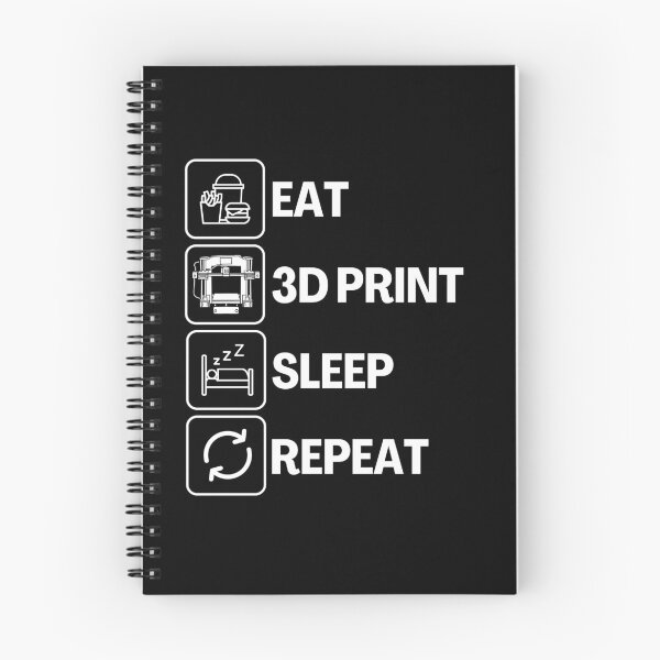 Item preview, Eat Sleep 3D Print Repeat designed and sold by Printint.