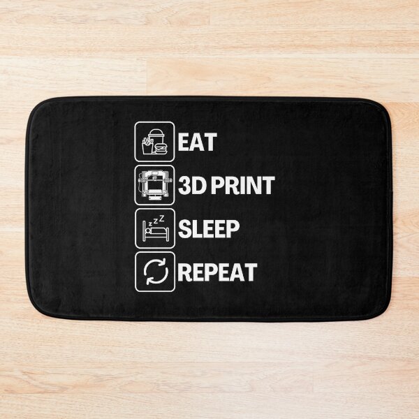 Item preview, Eat Sleep 3D Print Repeat designed and sold by Printint.
