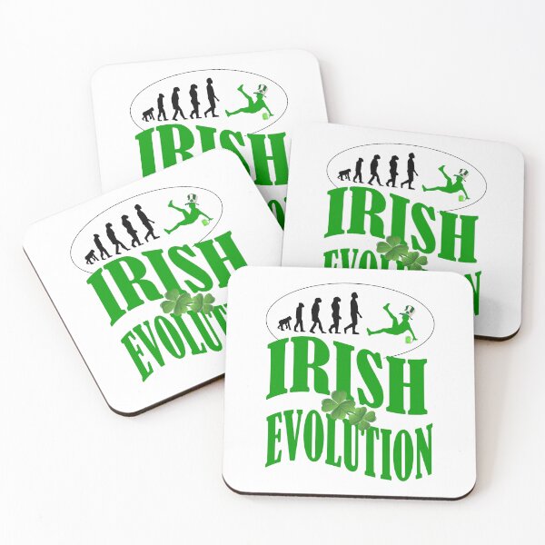 Item preview, Irish Evolution funny Saint Patricks Day designed and sold by Steampunkbunny.
