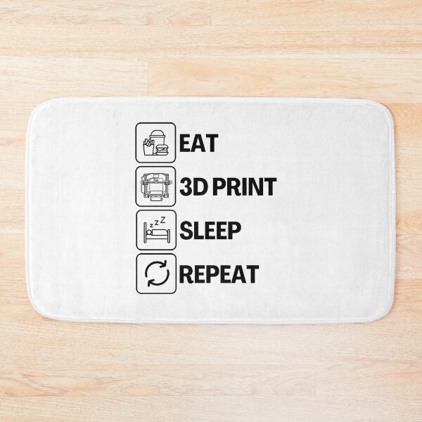 Item preview, Eat Sleep 3D Print Repeat designed and sold by Printint.