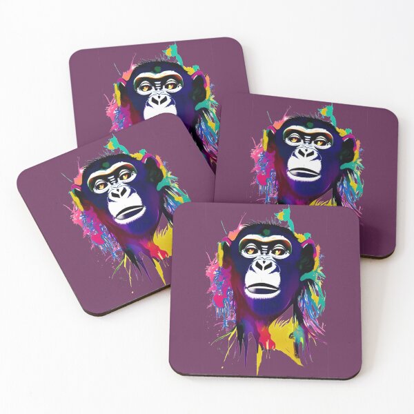 Item preview, Monkey in colours designed and sold by portokalis.