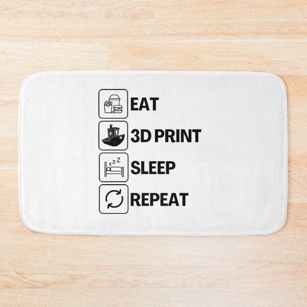 Item preview, Eat Sleep 3D Print Repeat designed and sold by Printint.
