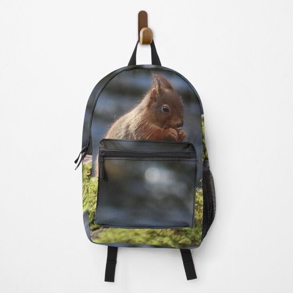 Item preview, Red Squirrel on Mossy Rock designed and sold by WilkinsWildlife.