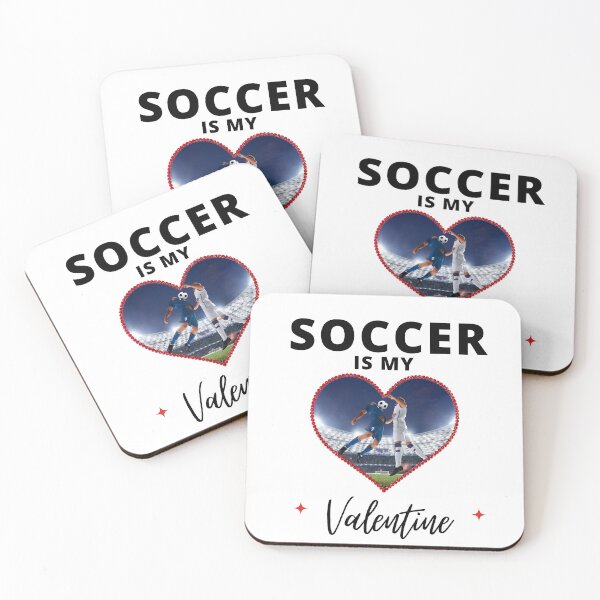 Artikelvorschau, Soccer Is My Valentine  entworfen und verkauft von Itsheartshop.