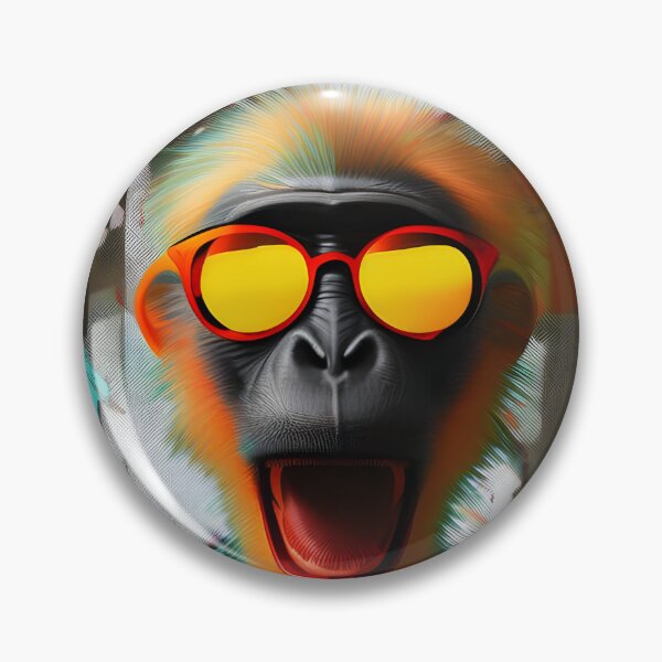 Item preview, Monkey in colours designed and sold by portokalis.