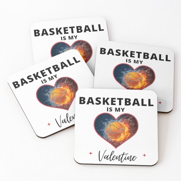 Item preview, Basketball Is My Valentine  designed and sold by Itsheartshop.