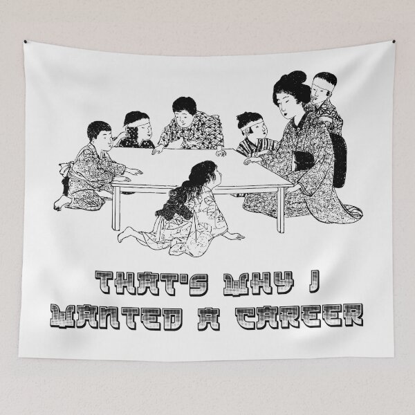 Item preview, 'That's Why I Wanted a Career' - Parenting Designs for T-shirts, stickers and other accessories designed and sold by Ridiculam Toga.