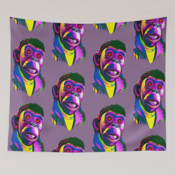 Item preview, Monkey in colours designed and sold by portokalis.