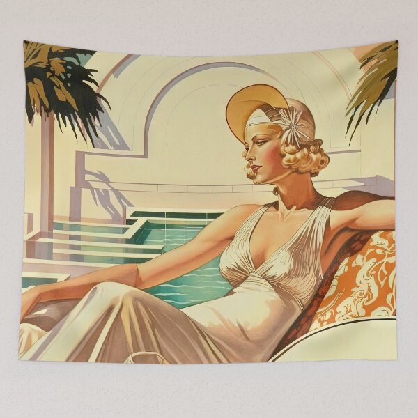 Item preview, Lounging, Art Deco Style designed and sold by Shundayah.