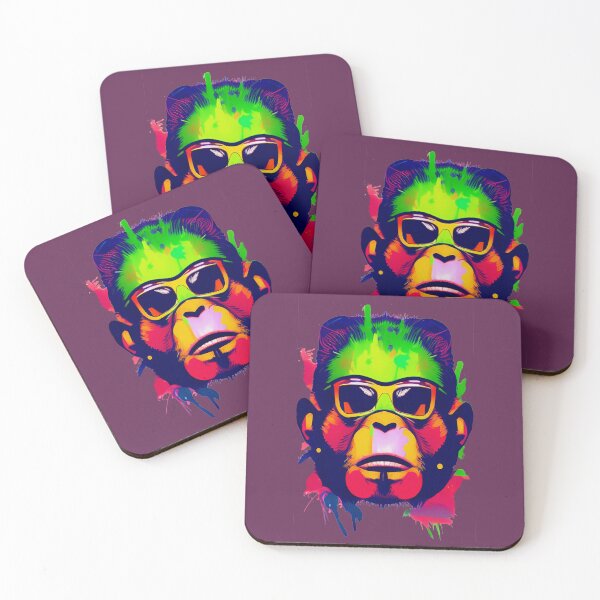 Item preview, Monkey in colours designed and sold by portokalis.