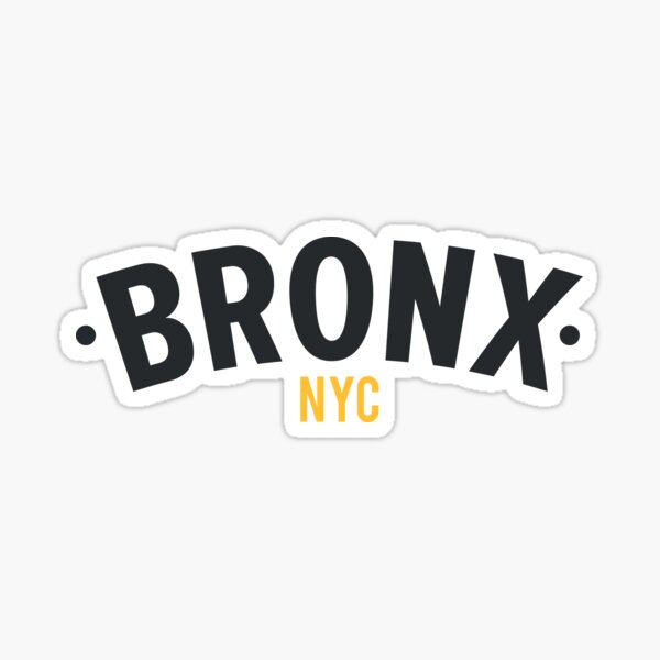 Item preview, New York Bronx, New York Bronx lettering, Bronx logo designed and sold by Boogosh.