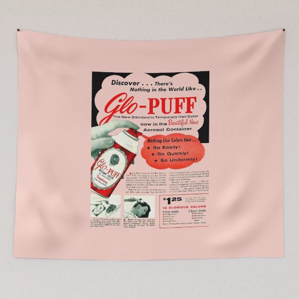 Item preview, GLO PUFF - ADVERT designed and sold by ThrowbackAds.