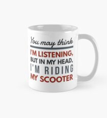 In my head; scooter Mug