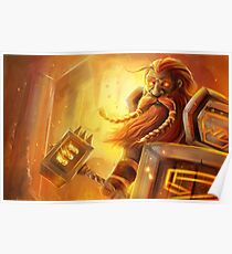 Dunkeleisenzwerg, Warcraft Fanart Poster