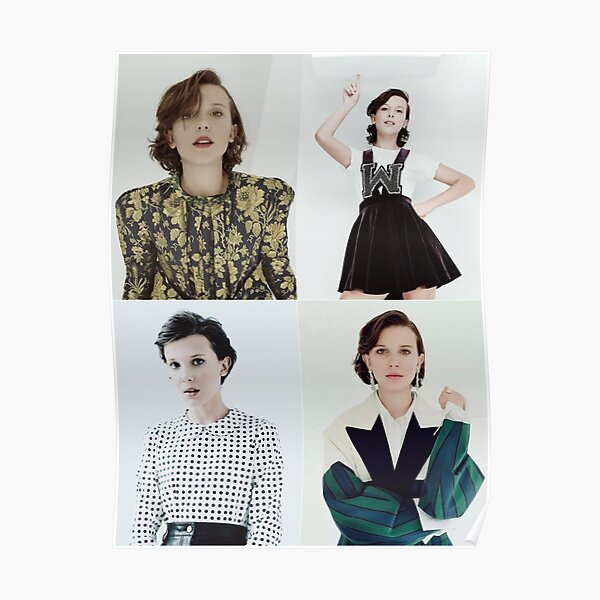 Millie Bobby Brown Collage Poster