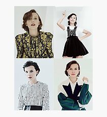 Millie Bobby Brown Collage Photographic Print