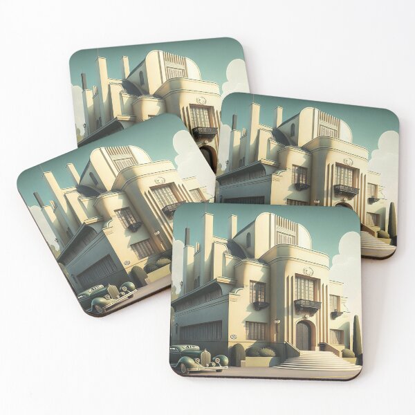 Item preview, Art Deco Mansion designed and sold by Shundayah.
