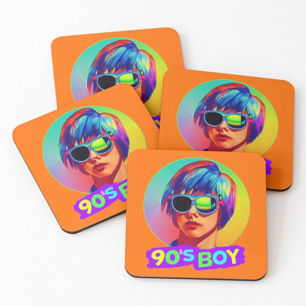 Item preview, Cool 90's Party Boy with Mirrored Sunglasses 90s Retro Kid designed and sold by samshirts.