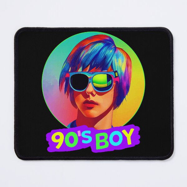 Item preview, Cool 90's Party Boy with Mirrored Sunglasses 90s Retro Kid designed and sold by samshirts.