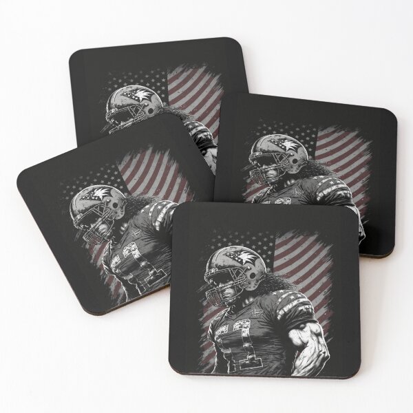 Item preview, American Football Player Usa Flag designed and sold by druckfun.