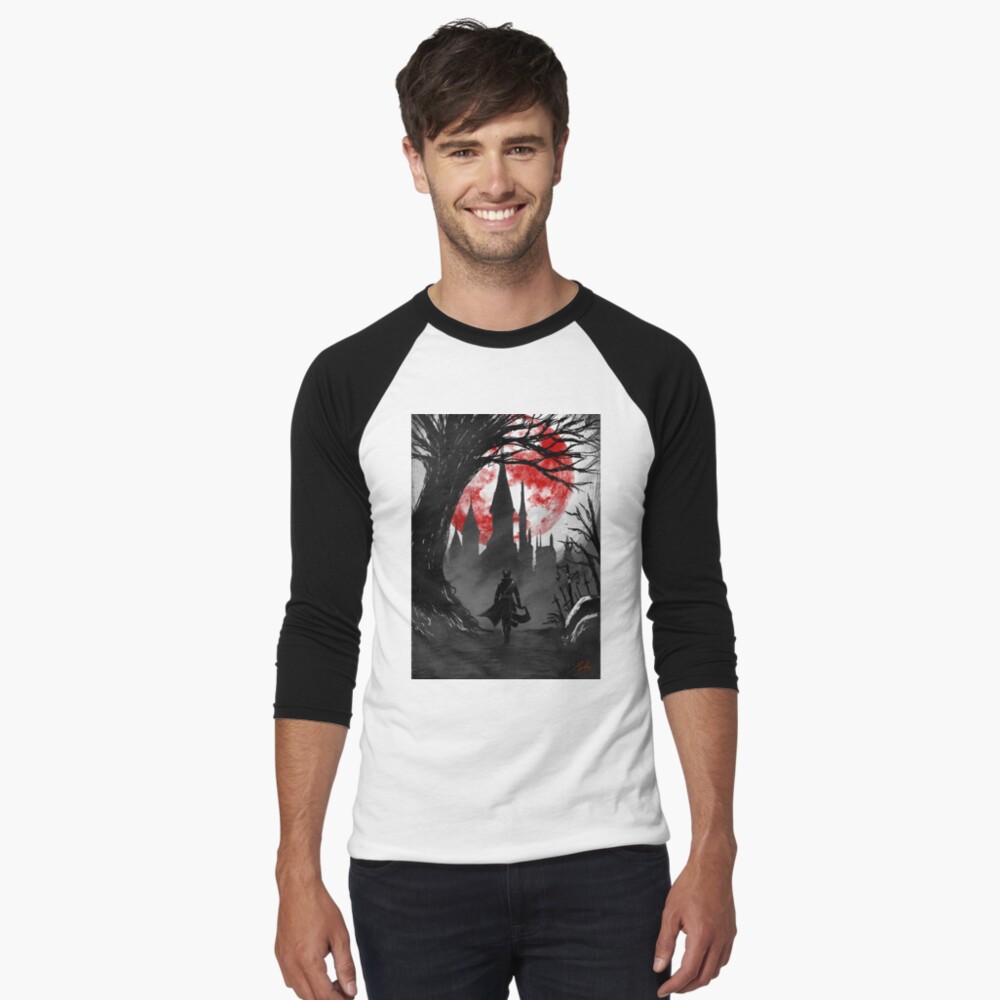 Item preview, Baseball ¾ Sleeve T-Shirt designed and sold by Selinakornelia.