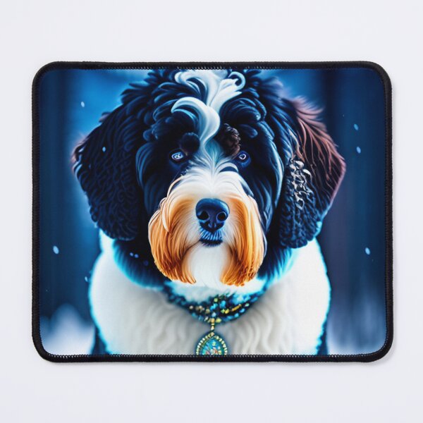 Item preview, Aussiedoodle Winter Theme designed and sold by Nocturne Paws.