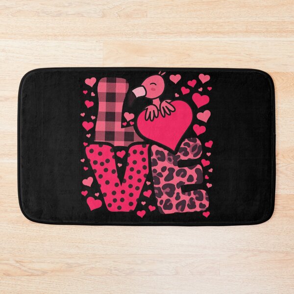 Item preview, Cute Kawaii Valentine Flamingo Love Hearts Valentines Day designed and sold by JokeGysen.