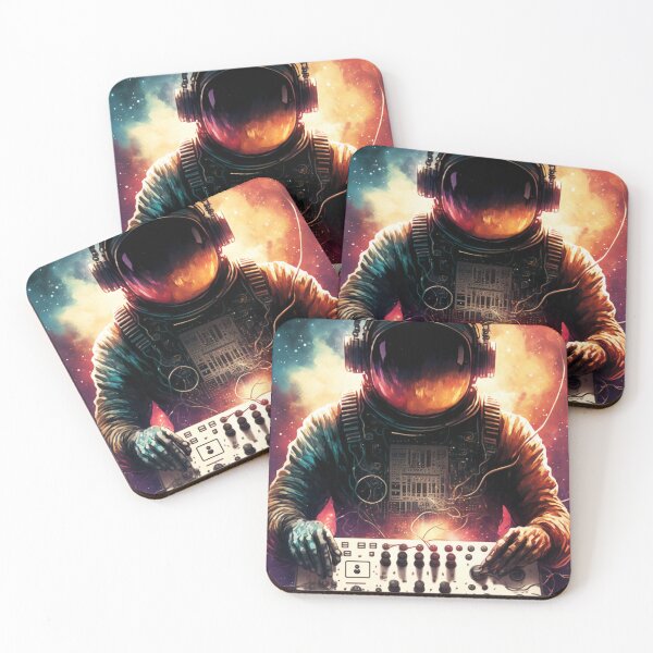 Item preview, Cosmonaut beatmaker composes music in space designed and sold by popurbanart.
