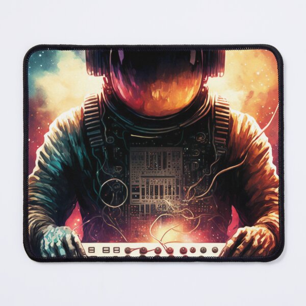 Item preview, Cosmonaut beatmaker composes music in space designed and sold by popurbanart.