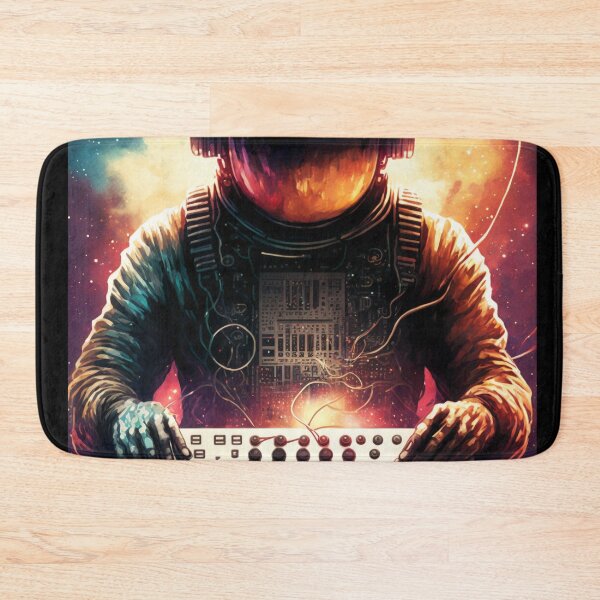 Item preview, Cosmonaut beatmaker composes music in space designed and sold by popurbanart.