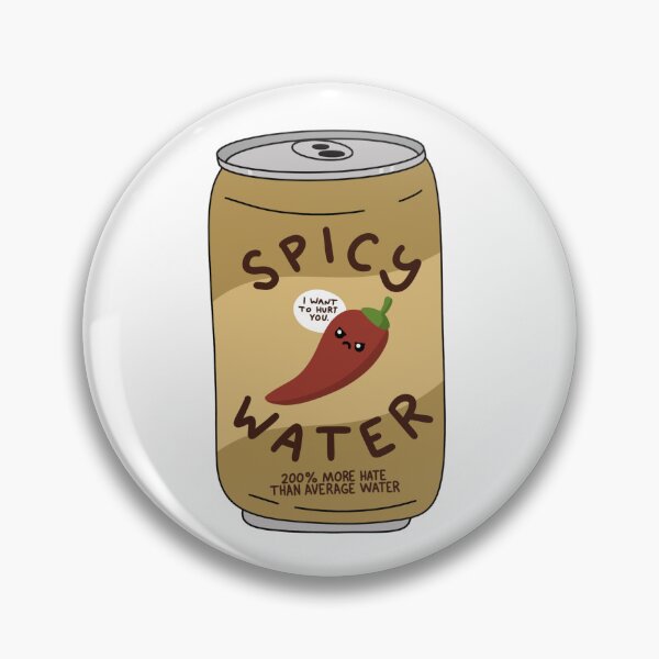 Item preview, Spicy Water! Sparkling water. designed and sold by lilitsybell.